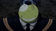 Korosensei as seen in the anime (Image via Brain's Base)
